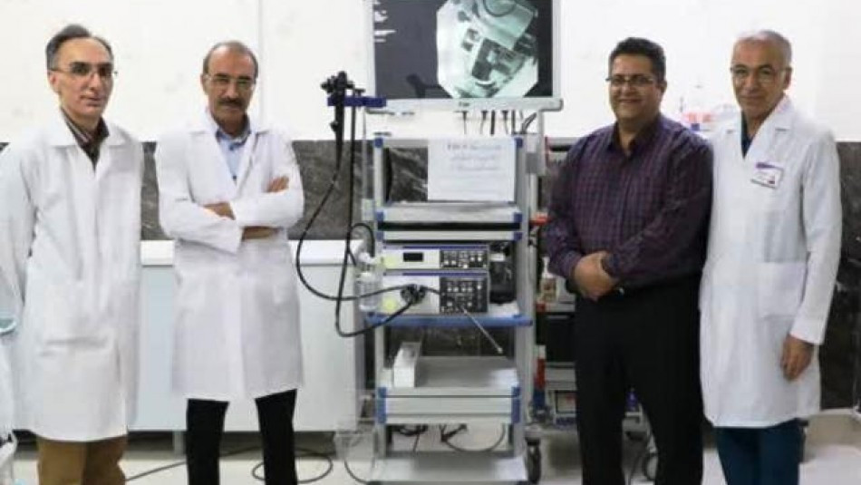 اهدای یک دستگاه دئودنوسکوپی به مرکز آموزشی، پژوهشی و درمانی کوثر سمنان